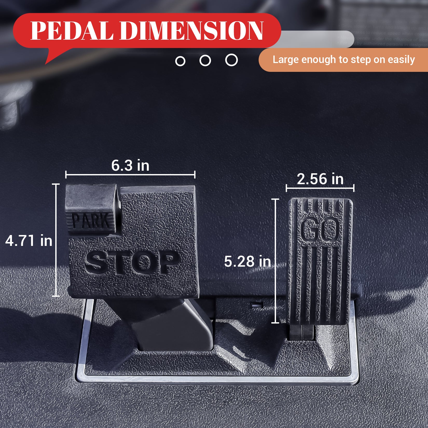 Club Car Precedent Pedal Assy with Conversion Kit