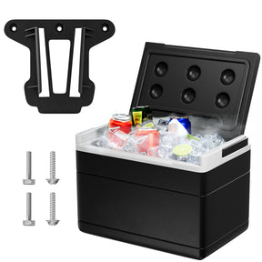 Golf Cart Cooler, Golf Cart Cooler with Mounting Bracket Kit Caddy for Club Car Precedent Tempo and Onward OEM 102588101 103886801