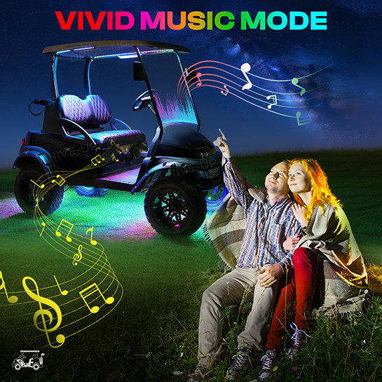 golf cart lights