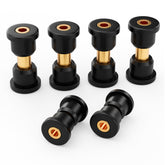 Panglong Club Car Precedent Bushings, Rear Leaf Spring & Shackle Bushing and Sleeve Kit Suitable for 2004-Up Club Car Precedent Golf Cart; OEM#102506601, 102506301, 102506401