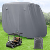 Universal Golf Cart Cover-420D Polyester, Performance with Waterproof, Windproof, Sunproof-Three Zipper Doors, For Yamaha EZGO Club Car with 2/4 Seats |Drive-up