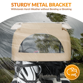 Universal Golf Cart Rear Bag Rain Cover Kit | Drive up