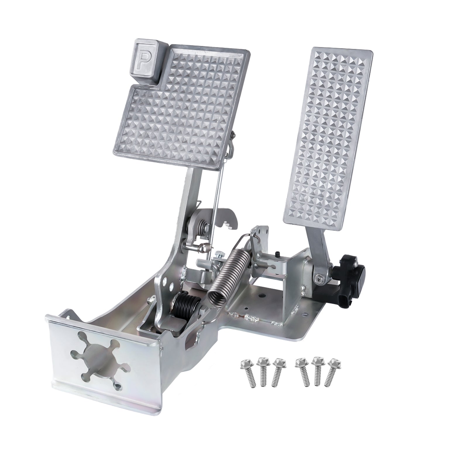 Golf Cart Accelerator and Brake Pedal Assembly for 2014-UP Yamaha Electric, OEM# JW9-F7850-30, JW9-F7850-33-00 | Drive-up